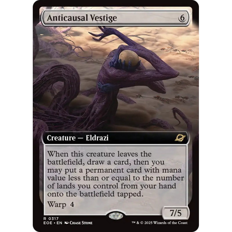 Anticausal Vestige (Extended Art) [Edge of Eternities]