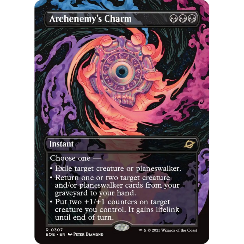 Archenemy's Charm (Borderless) [Edge of Eternities]