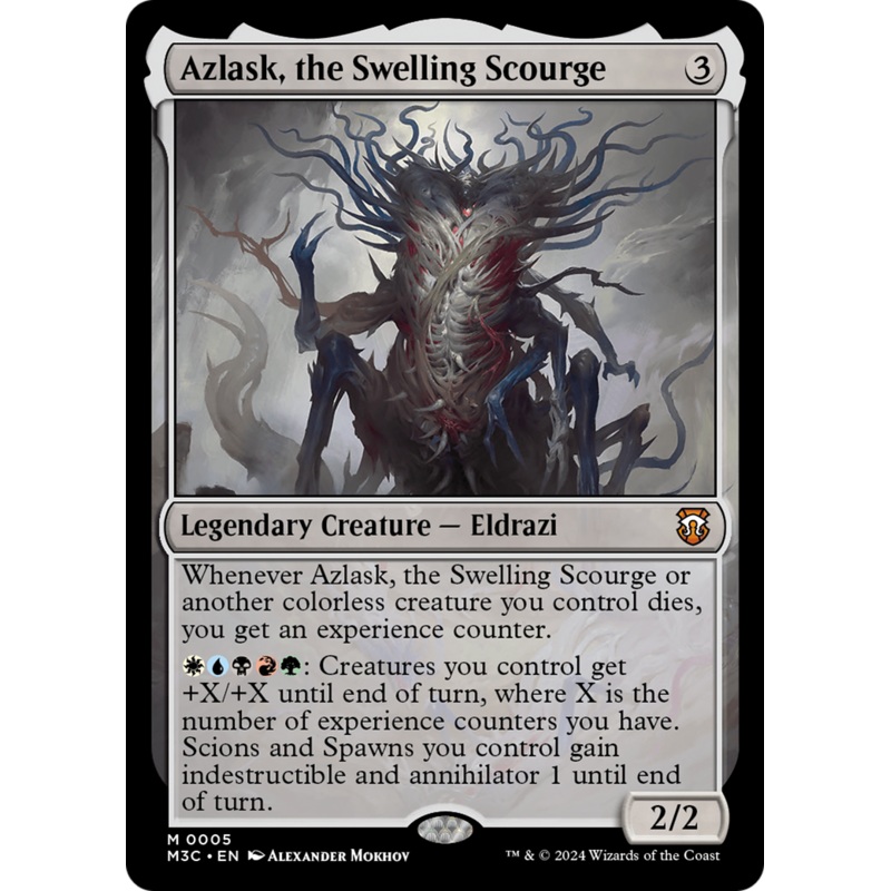 Azlask, the Swelling Scourge [Modern Horizons 3 Commander]
