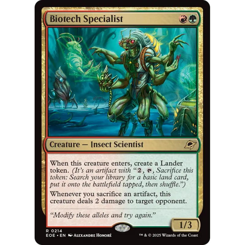 Biotech Specialist [Edge of Eternities]