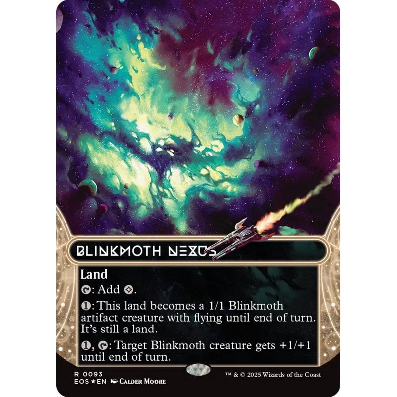 Blinkmoth Nexus (0093) (Borderless) (Galaxy Foil) [Edge of Eternities: Stellar Sights]
