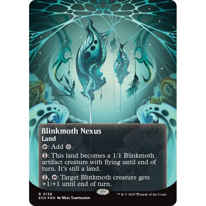 Blinkmoth Nexus (0138) (Borderless) (Galaxy Foil) [Edge of Eternities: Stellar Sights]
