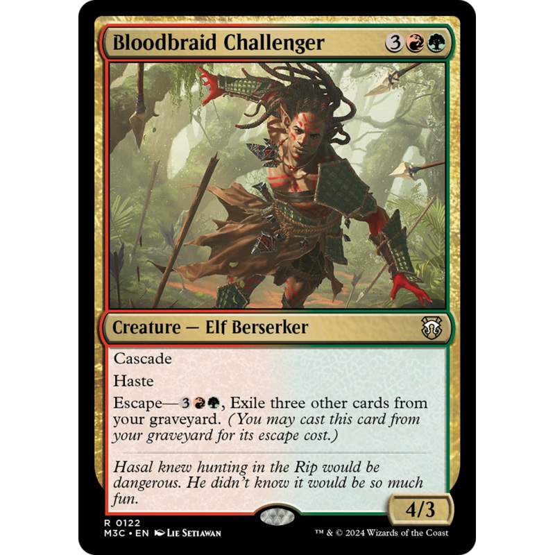 Bloodbraid Challenger [Modern Horizons 3 Commander]
