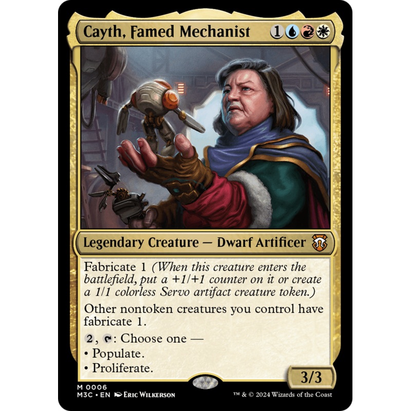 Cayth, Famed Mechanist [Modern Horizons 3 Commander]
