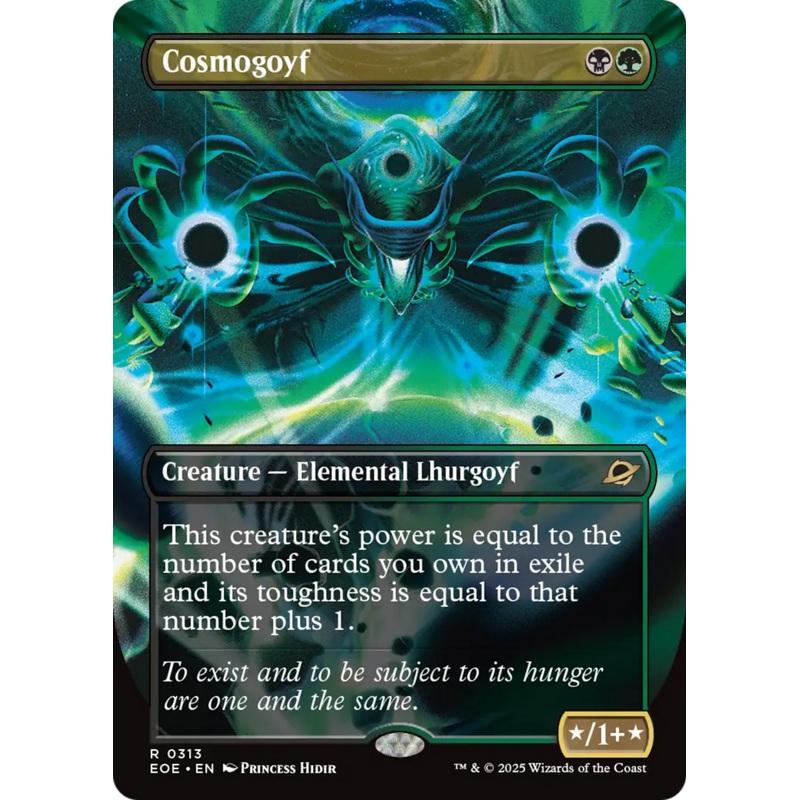 Cosmogoyf (Borderless) [Edge of Eternities]