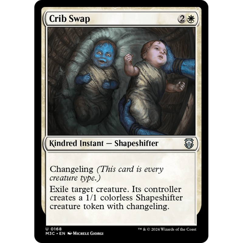 Crib Swap (Ripple Foil) [Modern Horizons 3 Commander]