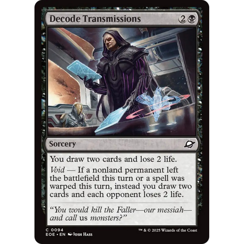 Decode Transmissions [Edge of Eternities]