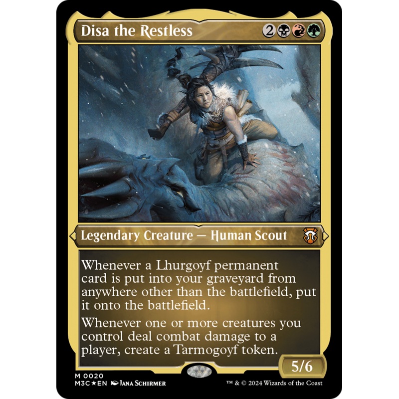 Disa the Restless (Foil Etched) [Modern Horizons 3 Commander]