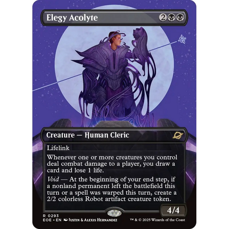 Elegy Acolyte (Borderless) [Edge of Eternities]