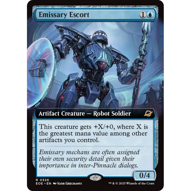 Emissary Escort (Extended Art) [Edge of Eternities]