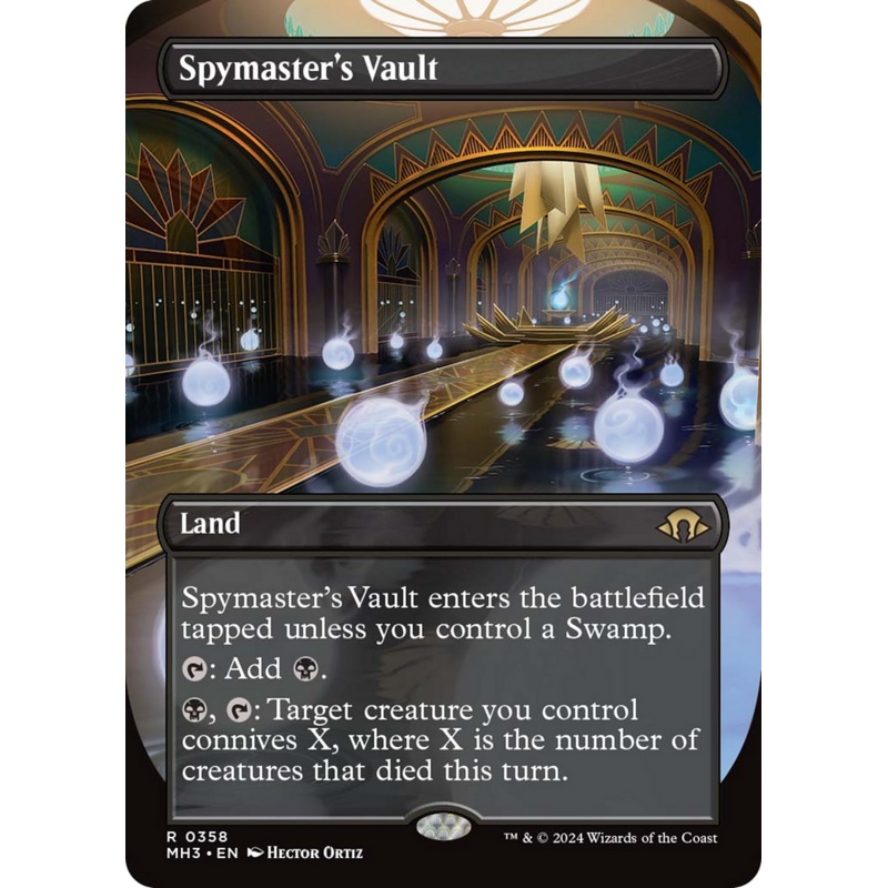 Spymaster's Vault (Borderless) [Modern Horizons 3]