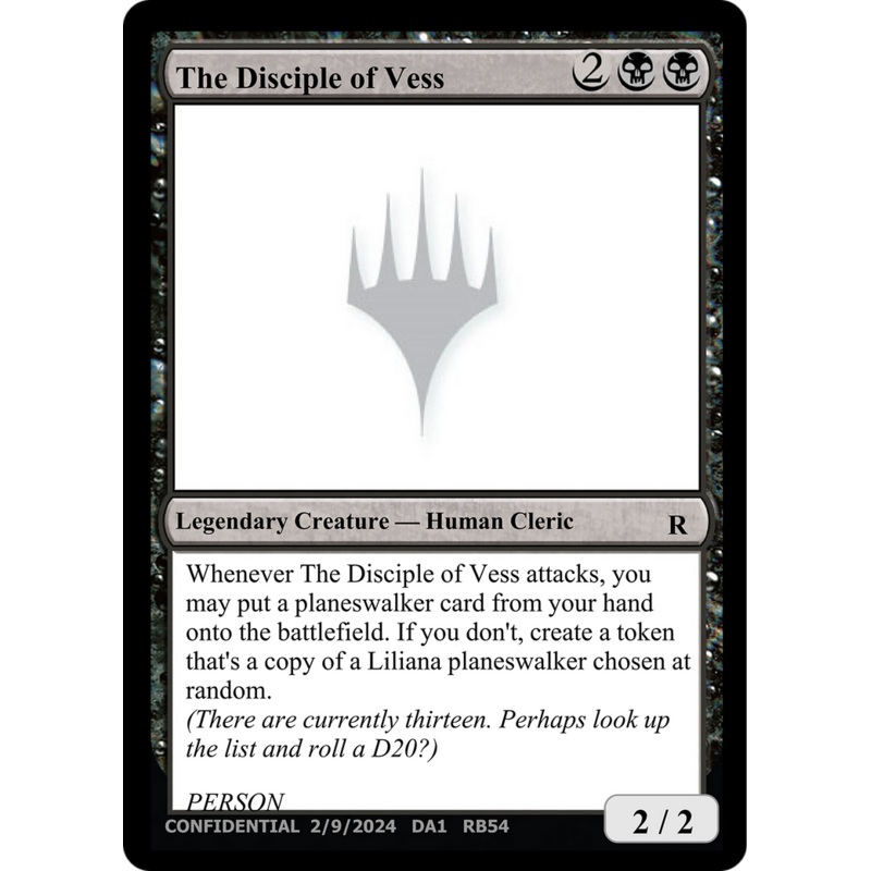 The Disciple of Vess [Unknown Event]
