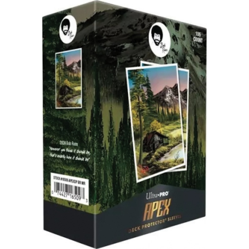Ultra PRO | Bob Ross: Mountain Retreat - 105ct. Apex Deck Protector Sleeves