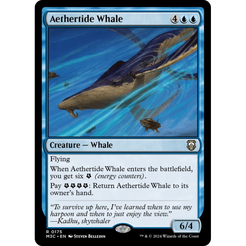 Aethertide Whale [Modern Horizons 3 Commander]