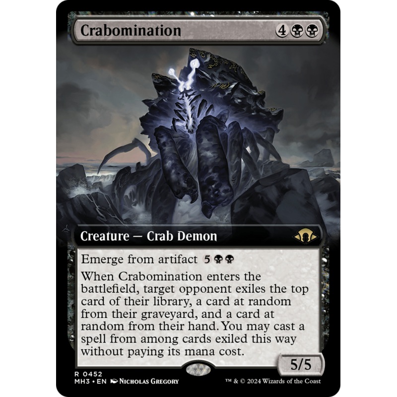 Crabomination (Extended Art) [Modern Horizons 3]