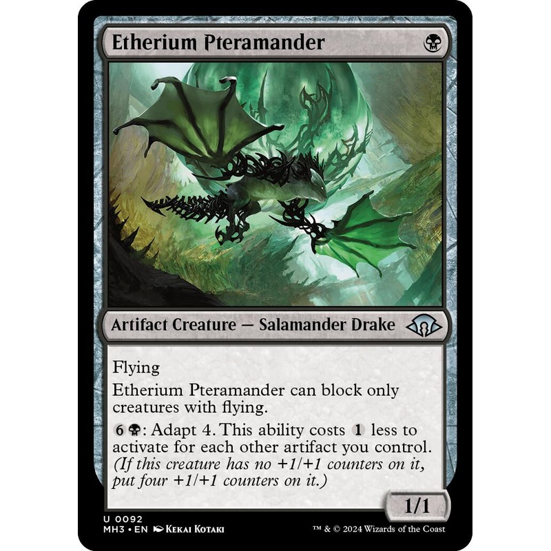 Etherium Pteramander [Modern Horizons 3]