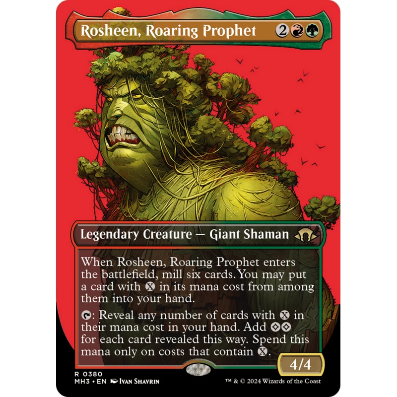 Rosheen, Roaring Prophet (Borderless) [Modern Horizons 3]
