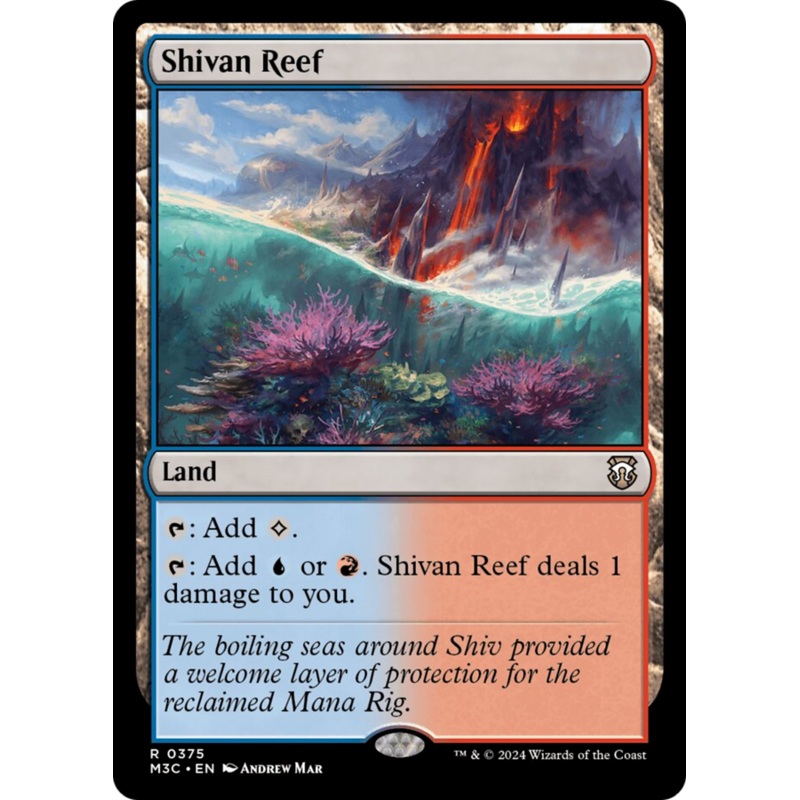 Shivan Reef [Modern Horizons 3 Commander]