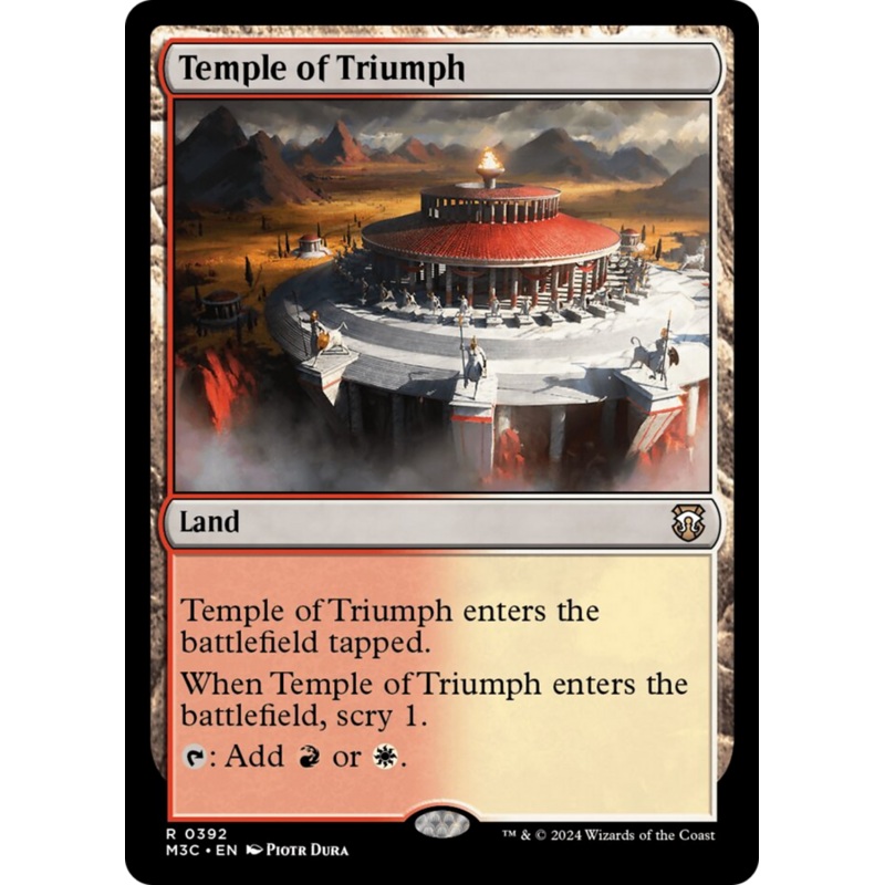 Temple of Triumph [Modern Horizons 3 Commander]