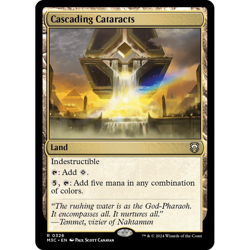 Cascading Cataracts [Modern Horizons 3 Commander]