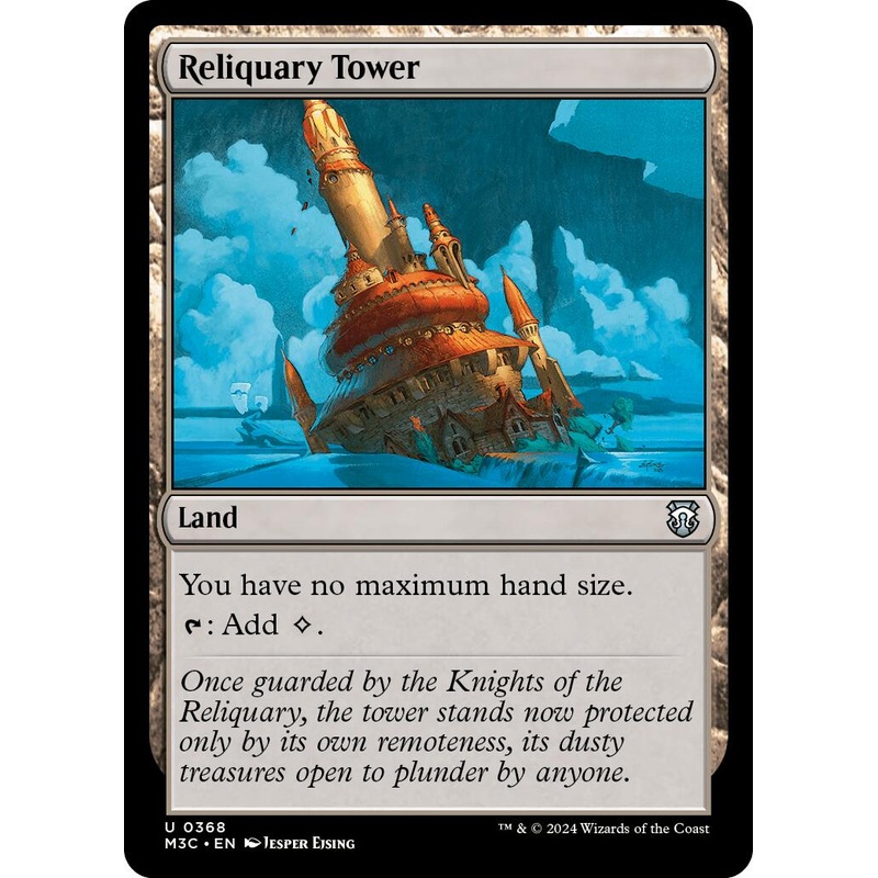 Reliquary Tower [Modern Horizons 3 Commander]