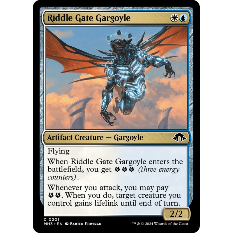 Riddle Gate Gargoyle [Modern Horizons 3]