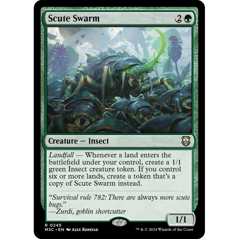 Scute Swarm [Modern Horizons 3 Commander]