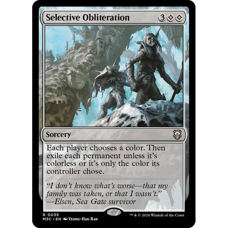 Selective Obliteration [Modern Horizons 3 Commander]