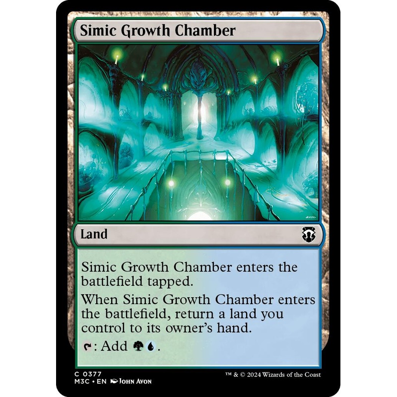 Simic Growth Chamber [Modern Horizons 3 Commander]
