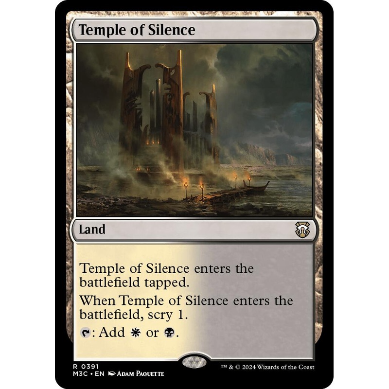 Temple of Silence [Modern Horizons 3 Commander]