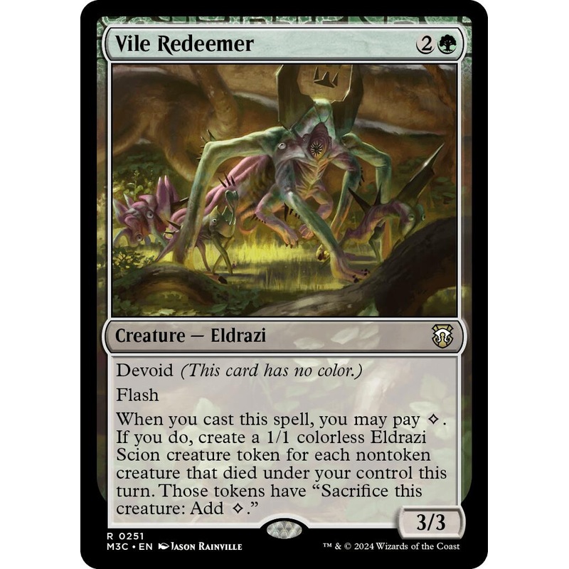 Vile Redeemer [Modern Horizons 3 Commander]