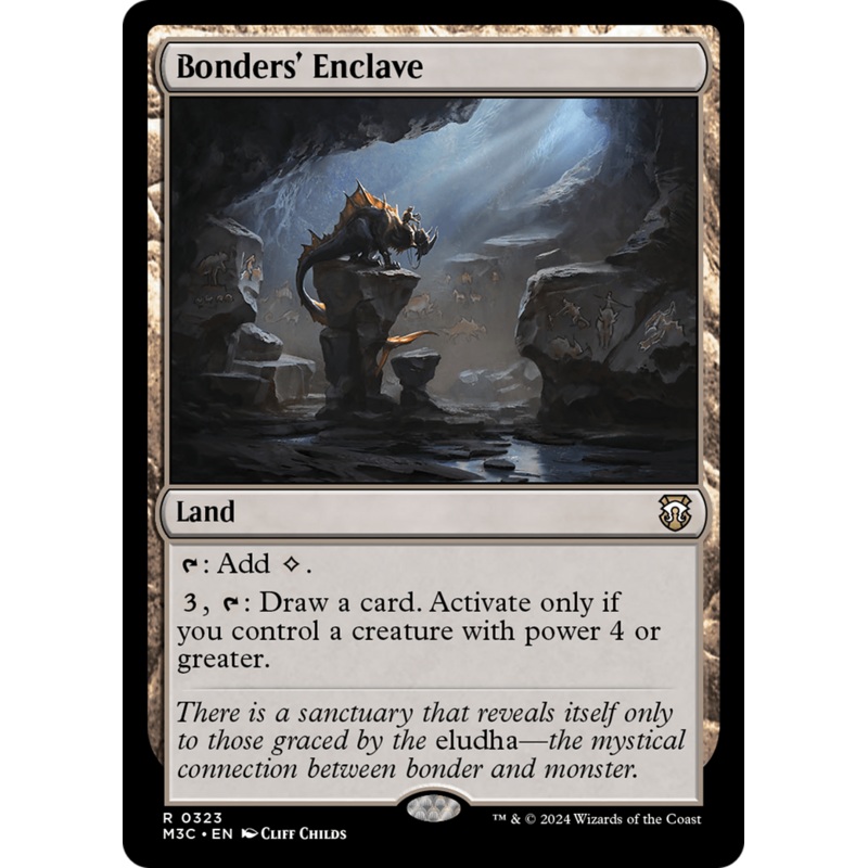 Bonders' Enclave (Ripple Foil) [Modern Horizons 3 Commander]