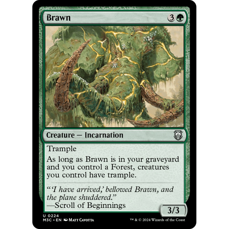 Brawn [Modern Horizons 3 Commander]