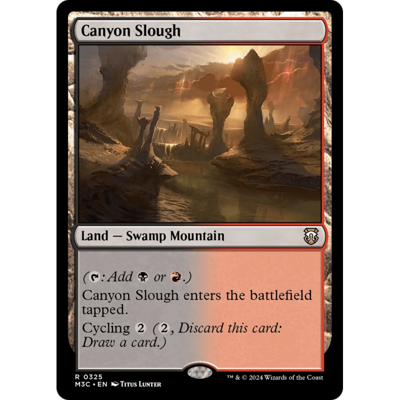 Canyon Slough [Modern Horizons 3 Commander]