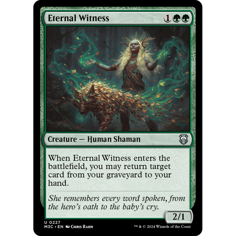Eternal Witness [Modern Horizons 3 Commander]
