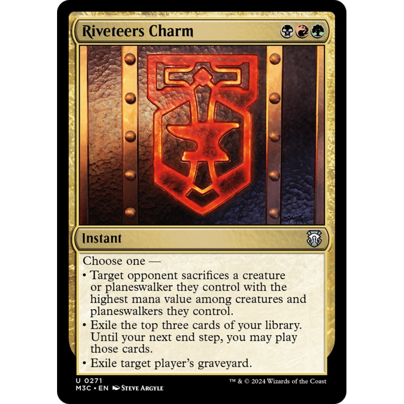 Riveteers Charm [Modern Horizons 3 Commander]