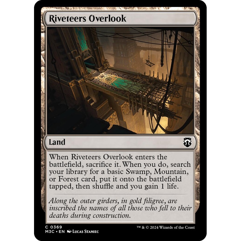 Riveteers Overlook [Modern Horizons 3 Commander]