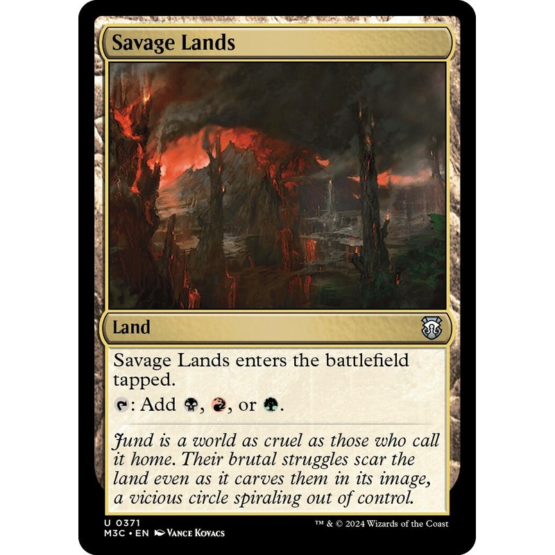 Savage Lands [Modern Horizons 3 Commander]