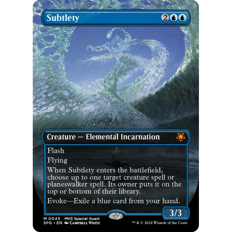 Subtlety (Borderless) [Modern Horizons 3 Special Guests]
