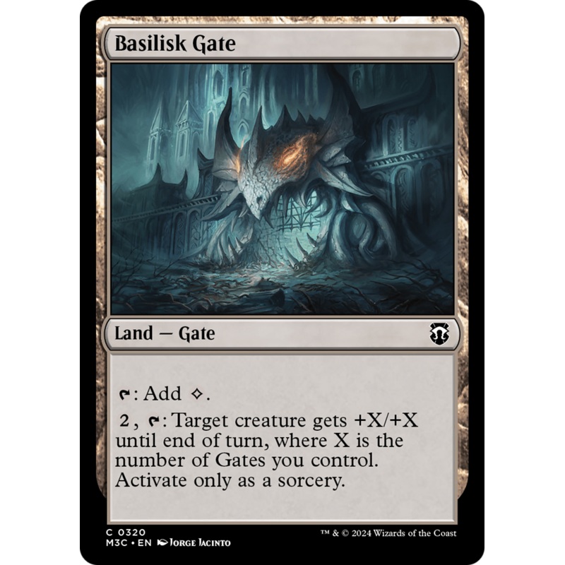 Basilisk Gate (Ripple Foil) [Modern Horizons 3 Commander]