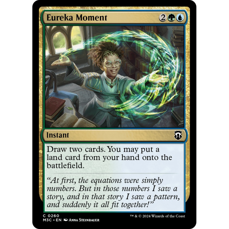 Eureka Moment (Ripple Foil) [Modern Horizons 3 Commander]