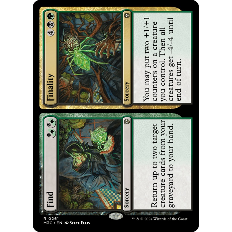 Find // Finality (Ripple Foil) [Modern Horizons 3 Commander]