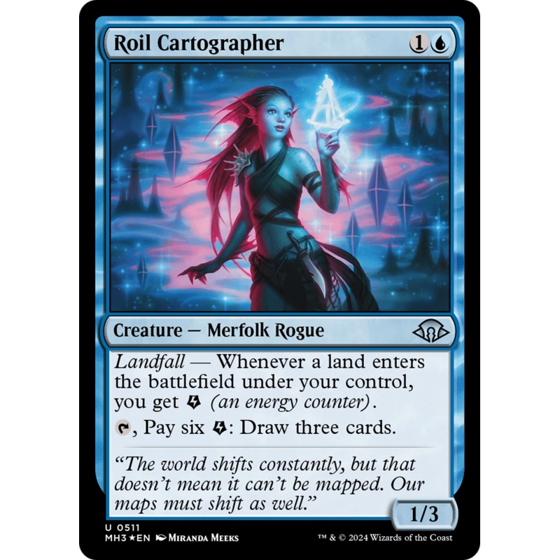 Roil Cartographer (Ripple Foil) [Modern Horizons 3]