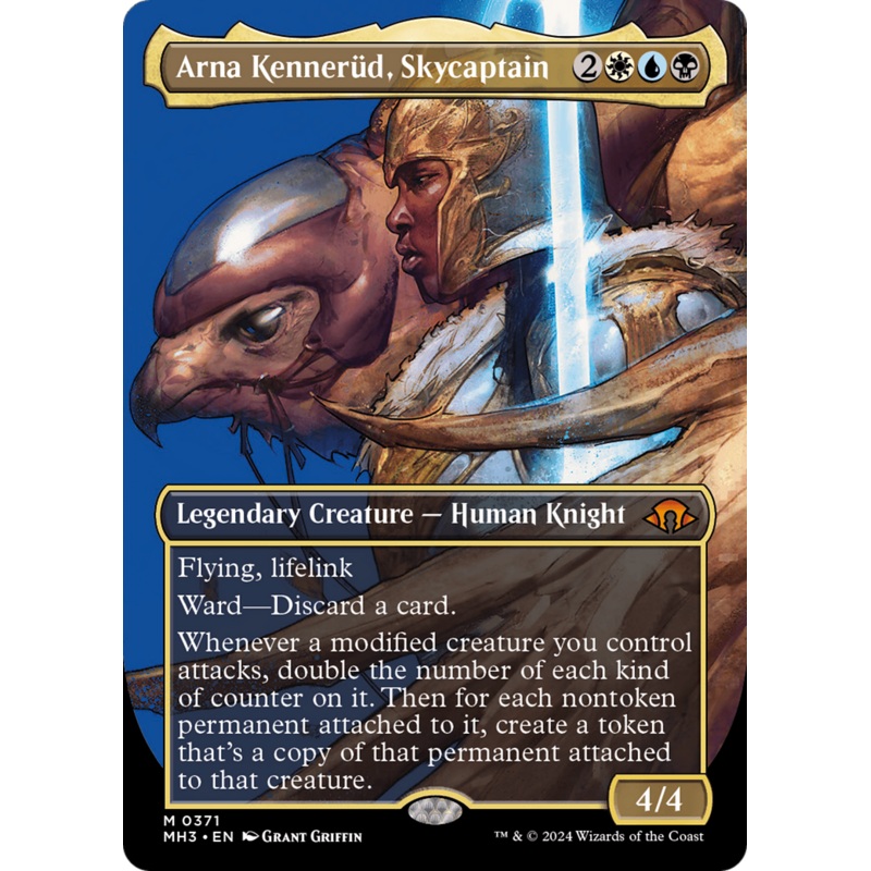 Arna Kennerud, Skycaptain (Borderless) [Modern Horizons 3]