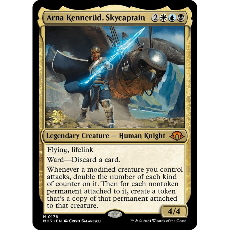 Arna Kennerud, Skycaptain [Modern Horizons 3 Prerelease Promos]