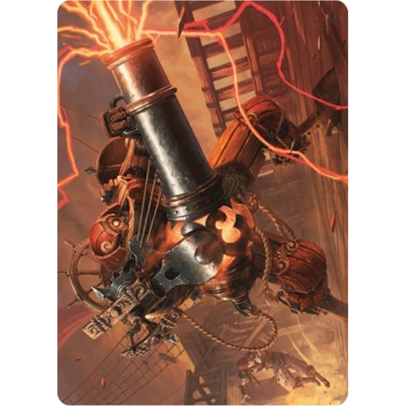Blaster Hulk Art Card [Modern Horizons 3 Art Series]