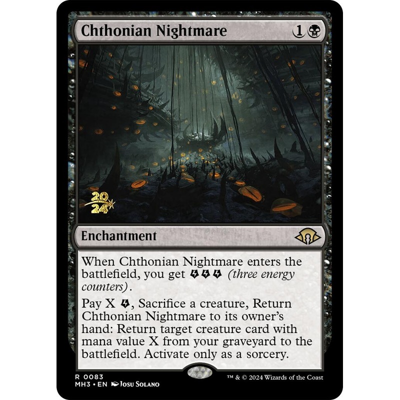 Chthonian Nightmare [Modern Horizons 3 Prerelease Promos]