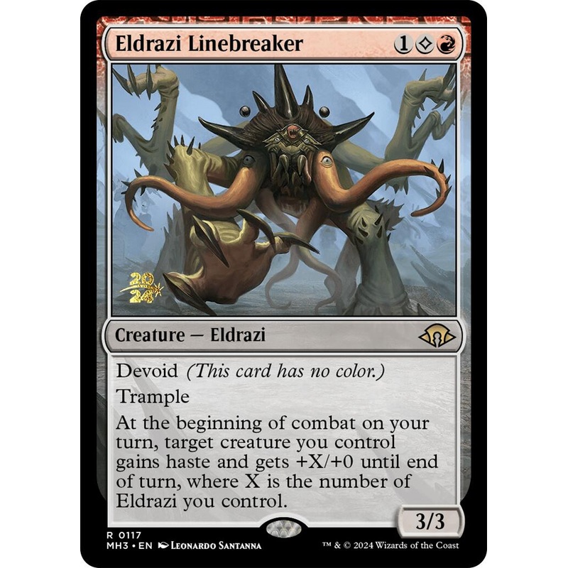 Eldrazi Linebreaker [Modern Horizons 3 Prerelease Promos]