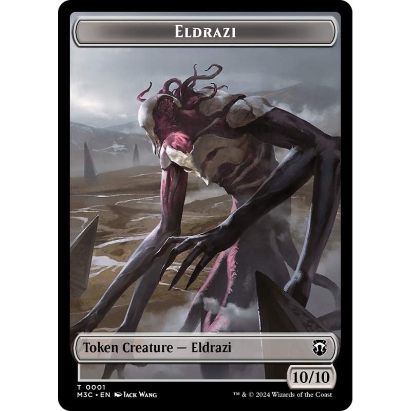 Eldrazi // Spirit Double-Sided Token [Modern Horizons 3 Commander Tokens]