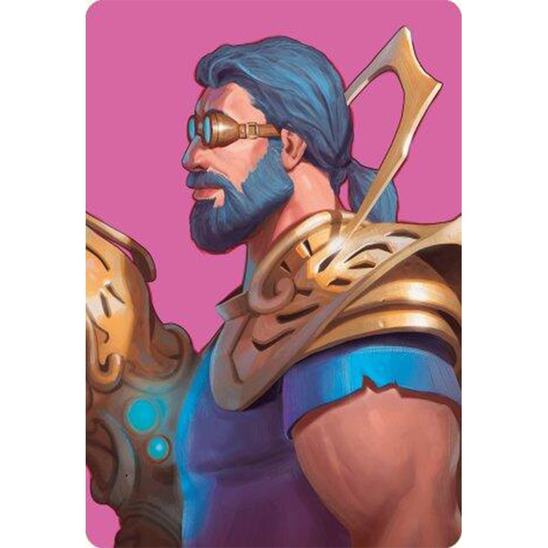 Satya, Aetherflux Genius Art Card [Modern Horizons 3 Art Series]